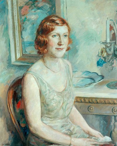 Porträt einer jungen Dame von John Albert Cooper